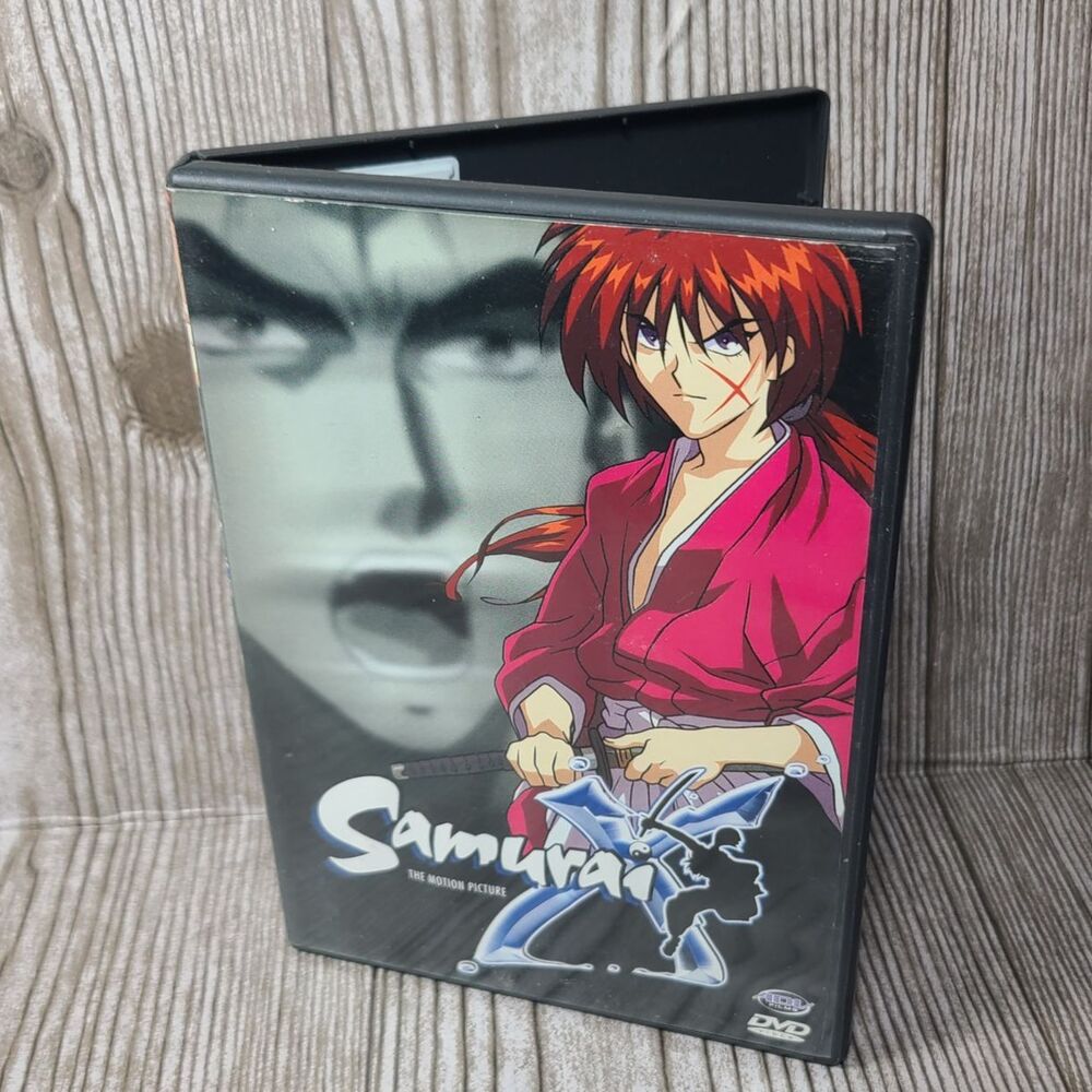 Samurai X  The Motion Picture Rurouni Kenshin DVD CIB With Insert Complete